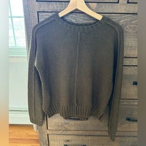 New Look Olive Green Knit Sweater